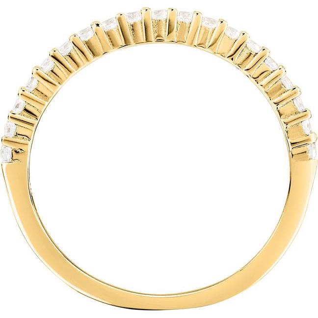 Thumbnail - La Petite Story, Ring, Elegant gold-plated ring with zircons Silver LPS03AWV110 - Circuit: 54 mm, (54, 925 Silber)