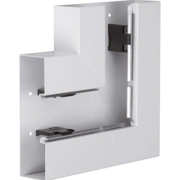 Hager, Leitungsführung, TEH BRS6521057035 Flachwinkel,BRS65210,Stahlbl,lg (6.80 cm)