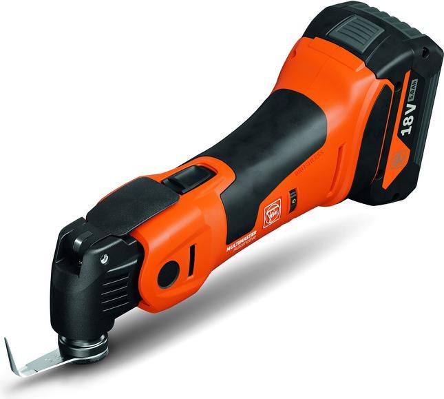 Actual product image Fein Battery Multimaster MM 700 1.7 Q Autoglas AS 2x battery 5,0 Ah