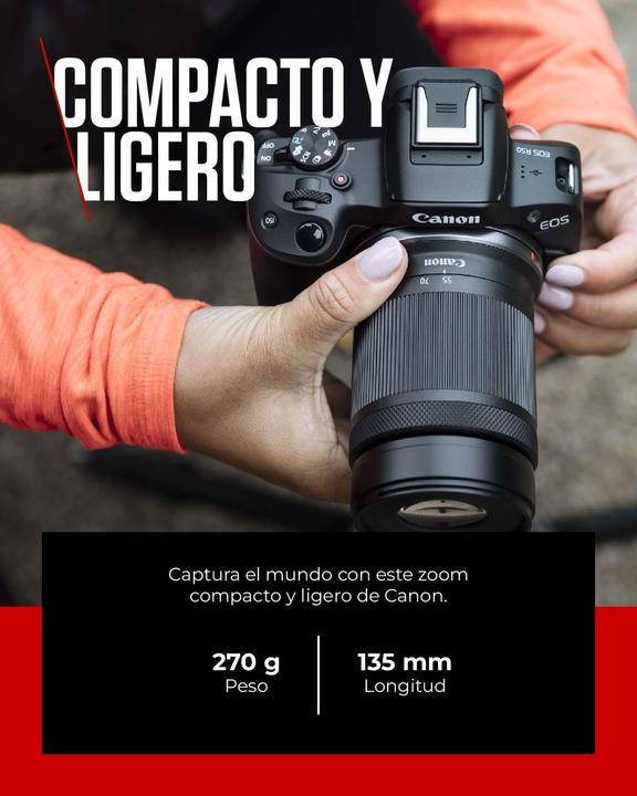 Produktbild Canon RF-S 55-210mm F5-7.1 IS STM​ - (EU) (Canon RF, APS-C / DX)