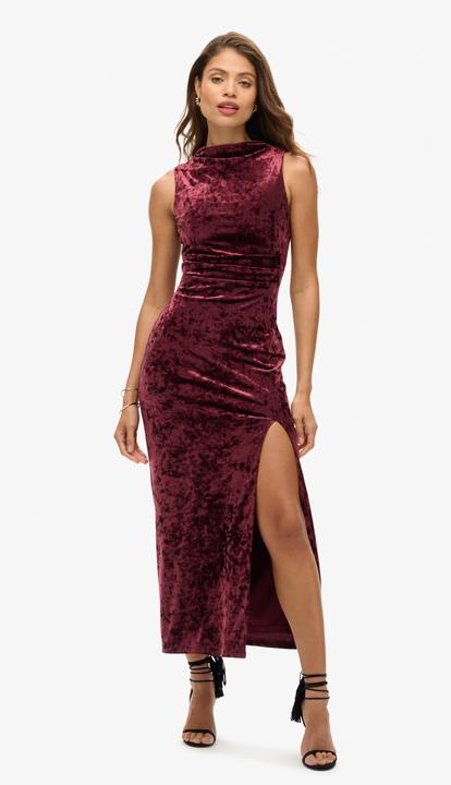 Produktbild Superdry Maxikleid aus Samt (XL)