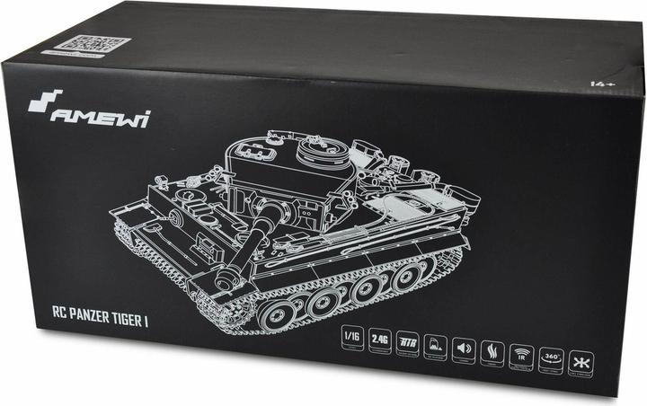 Produktbild Amewi Tiger I, Standard Line IR - BB (RTR Ready-to-Run)