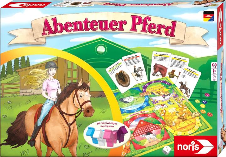 Produktbild Noris Abenteuer Pferd (Deutsch, 2 - 4 Spieler)