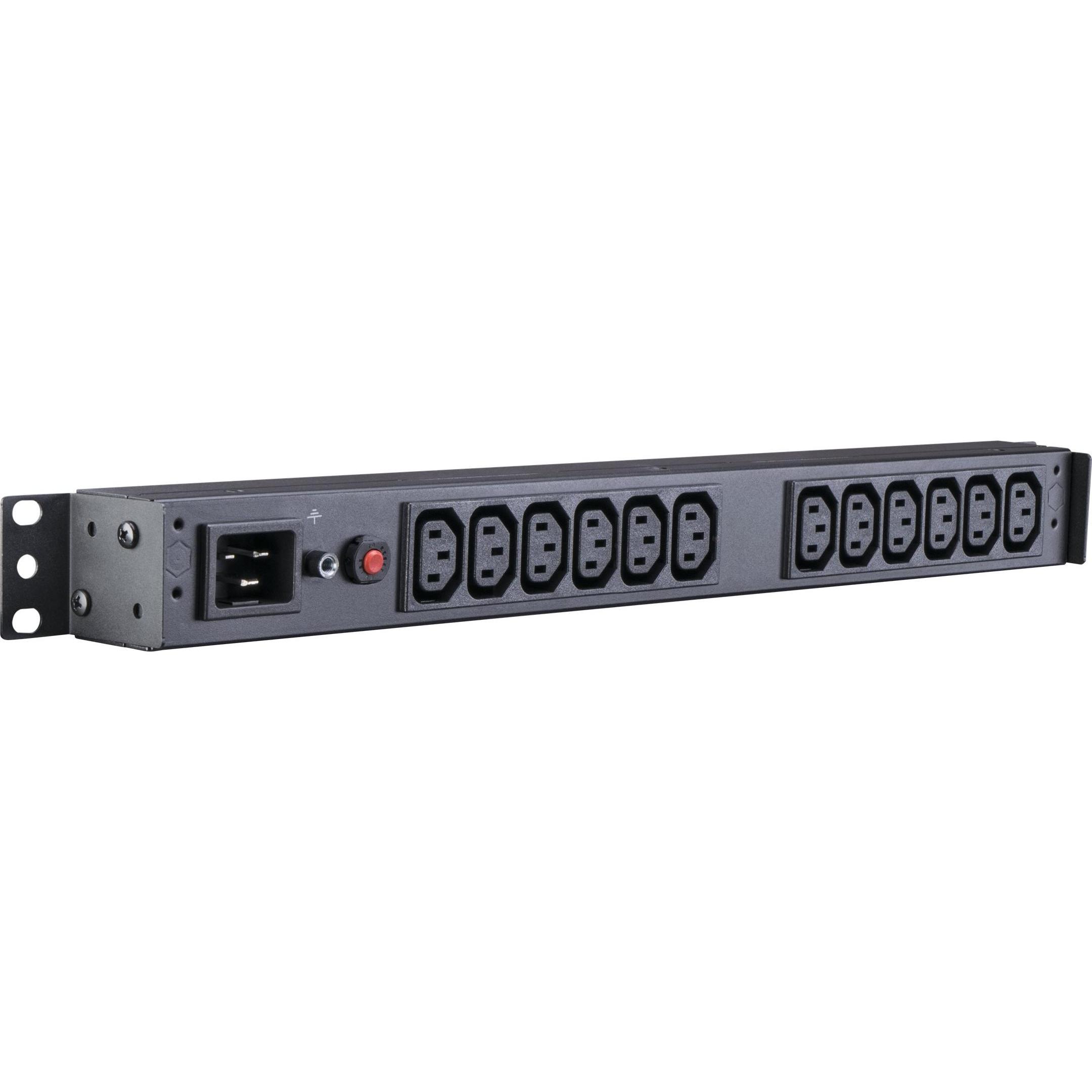 Cyberpower BASIC PDU20BHVIEC12R 230V/16A 1U12x IEC-320 Ausgang, USV Zubehör