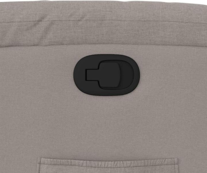 Actual product image vidaXL Relaxing armchair Stand-up aid armchair TV armchair Reclining armchair Taupe fabric