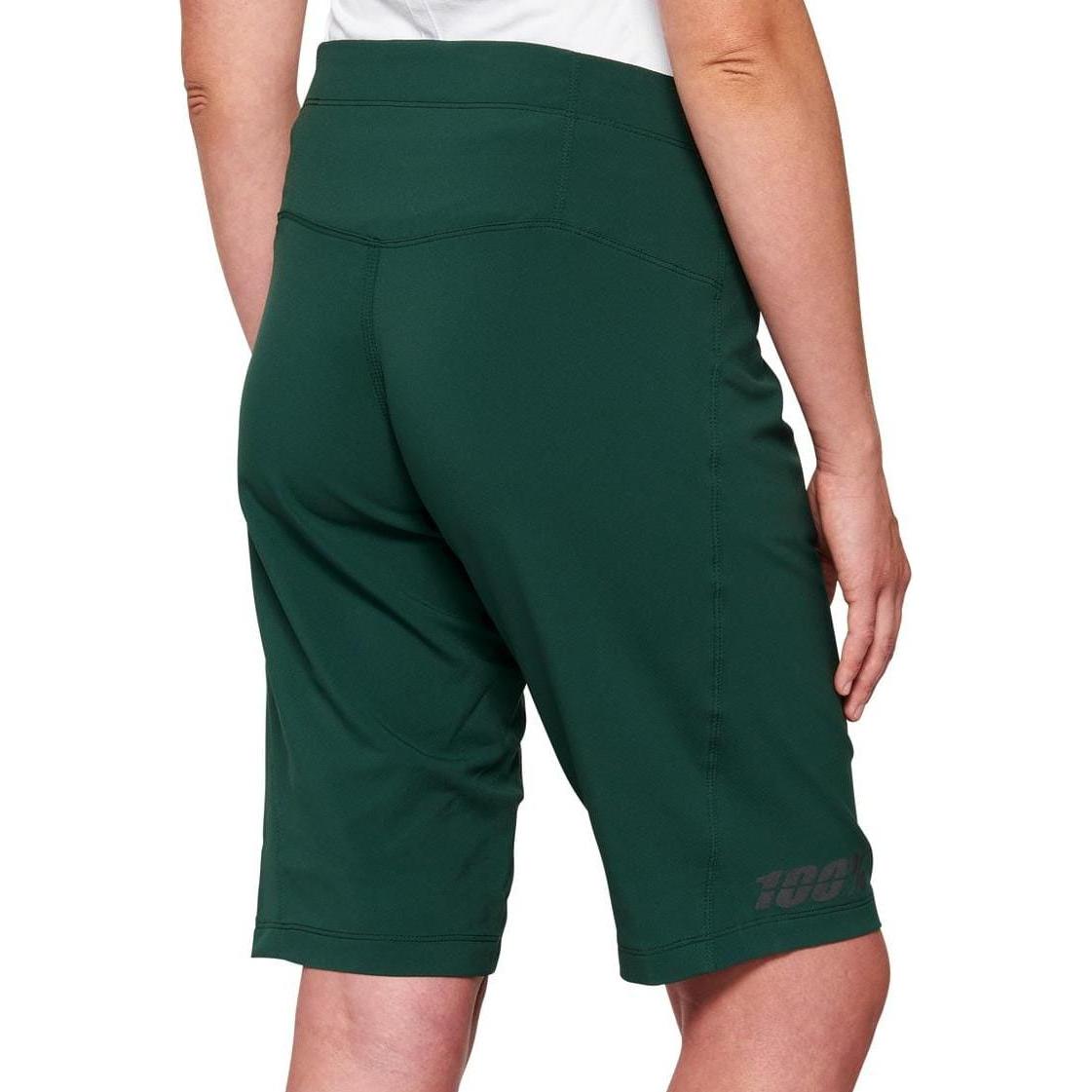 Thumbnail - 100%, Damen, Velohosen, Ridecamp Women Shorts - Forest Green (M), Grün, M