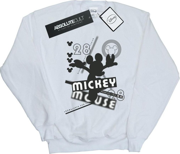 Actual product image Disney Girls Mickey Mouse Always And Forever Sweatshirt (128)