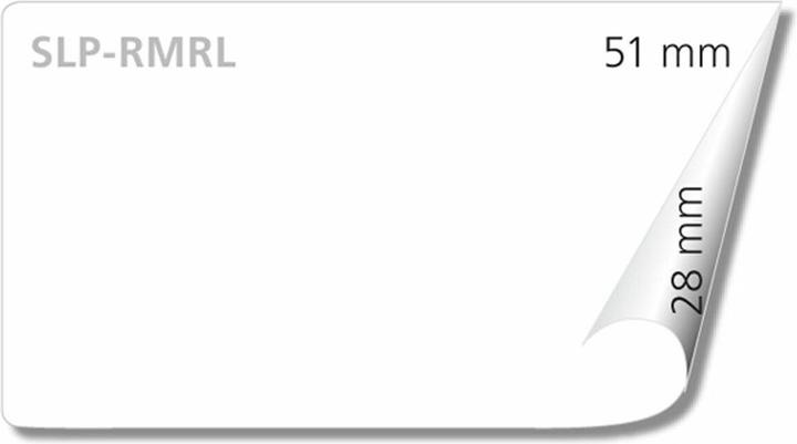 Actual product image Seiko SLP-RMRL 28 x 51mm 2 ROLLS