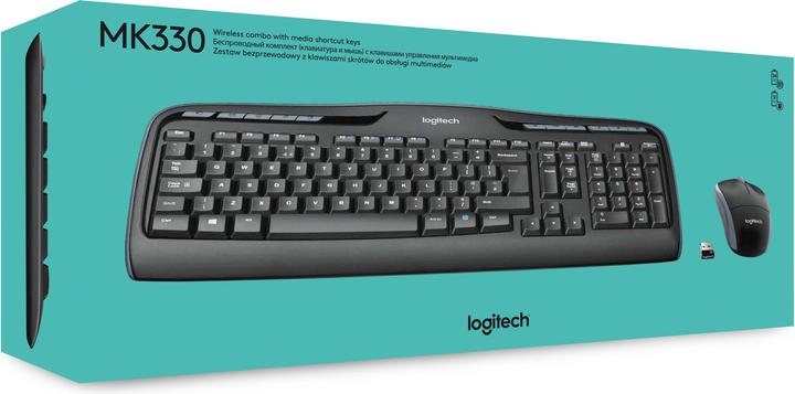 Immagine prodotto Logitech MK330 (DE, Senza fili)