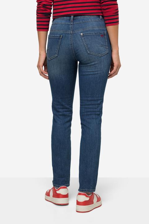 Produktbild Laurasøn Slim-Jeans, 5-Pocket, Stretch-Komfort, Saum-Umschlag (44)