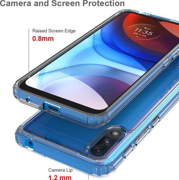 Productafbeelding MU Classic Softcase TPU-serie (Motorola Moto E7)