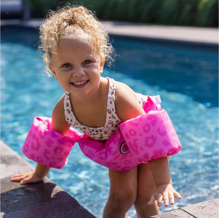 Image du produit Swim Essentials Bouée sangle 2-6 ans Léopard Rose