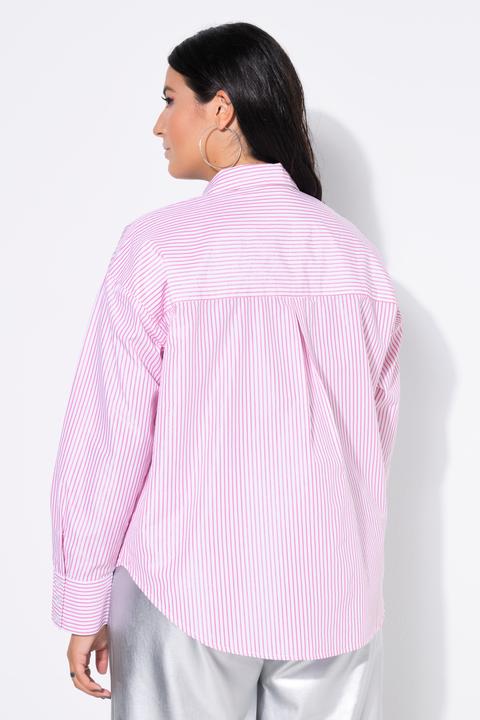 Immagine prodotto Studio Untold Camicia dal taglio oversize con righe glitterate (60)