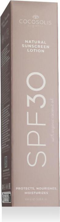 Actual product image Cocosolis Natural (Sun cream face, SPF 30, 100 ml)