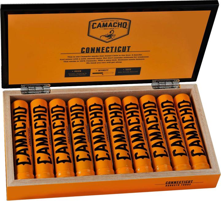 Camacho Connecticut Robusto Tubos (Robusto)