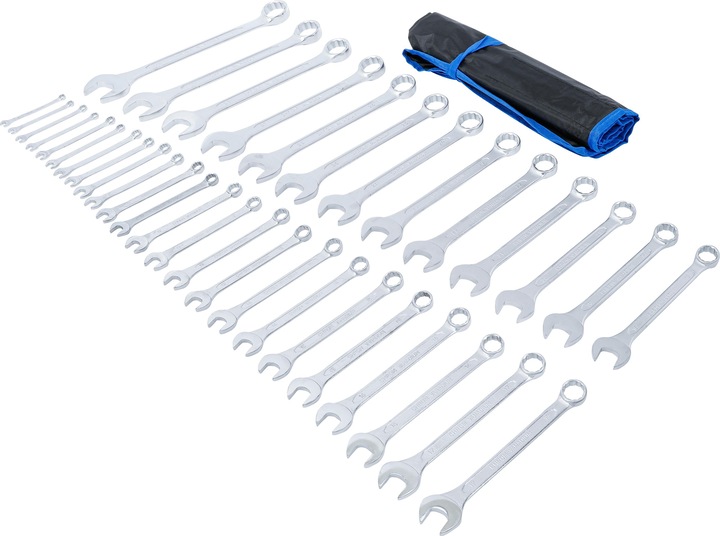Actual product image BGS Combination spanner set (7 mm, 8 mm, 9 mm, 10 mm, 11 mm, 12 mm, 13 mm, 14 mm, 15 mm, 16 mm, 17 mm, 18 mm, 19 mm, 20 mm, 21 mm, 22 mm, 23 mm, 24 mm, 25 mm, 26 mm, 27 mm, 28 mm, 30 mm, 32 mm)