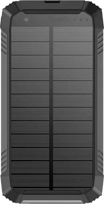 Actual product image Powerneed S20000Q Charger for mobile devices Universal Lightning Solar USB Wireless Charging Schn (20000 mAh, 74 Wh)