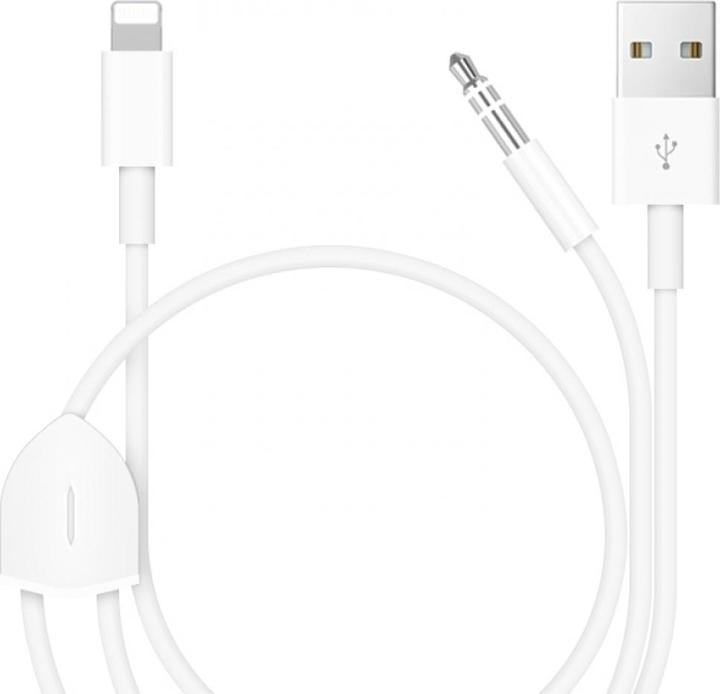 Produktbild PowerGuard AUX Adapter (USB-A, Lightning)