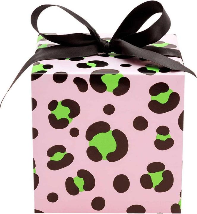 Produktbild Rico Design Geschenkpapier Leo 70 x 3 m, Rosa/Grün (1x)