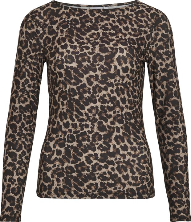 Produktbild Vila Leoprint Oberteil mit langen Ärmeln (XXL)