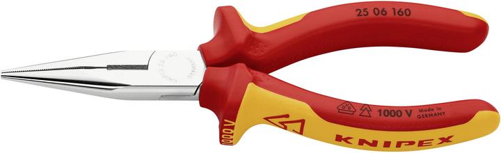Actual product image Knipex Flat round pliers 2506 (210 mm)