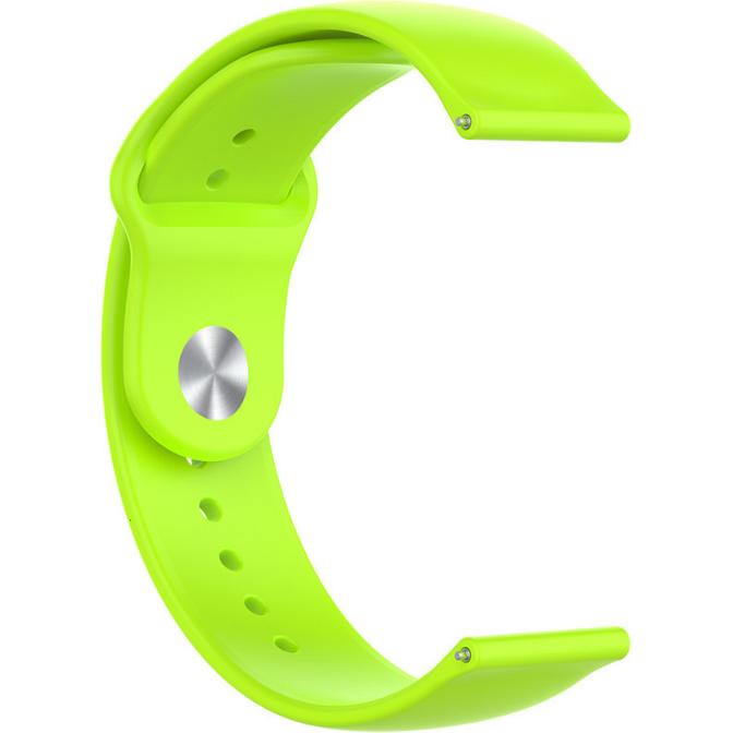 Thumbnail - Strap-it Sportarmband (20 mm, Silikon), Uhrenarmband, Grün