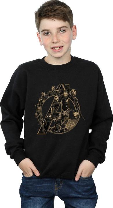 Produktbild Avengers Infinity War Logo Sweatshirt Jungen (128)