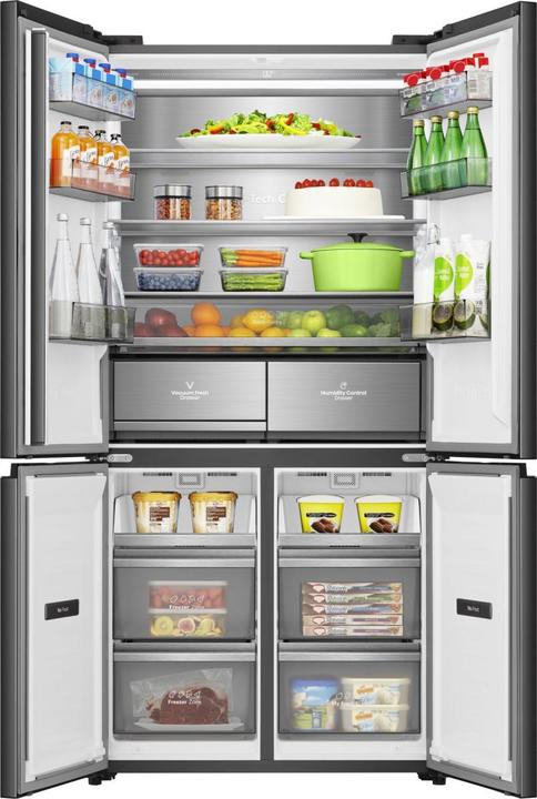 Actual product image Hisense Cross door refrigerator RQ768N4GBE ČR (591 l)