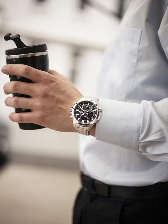 Produktbild Casio Edifice - ECB-30D-1AEF (Gangreserveanzeige, Sportuhr, 49 mm)