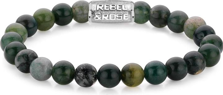 Immagine prodotto Rebel & Rose Solo pietre Bracciale giardino segreto (17.50 cm, Acciaio inossidabile)