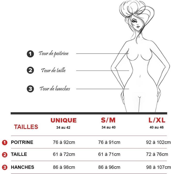 Image du produit OhLaLa Cheri Fetish Play Coupe à plateau Teddy (XL)