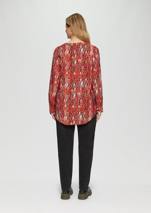Image du produit S.Oliver Bluse Bluse mit Animal-Print aus Viskosemix (44)