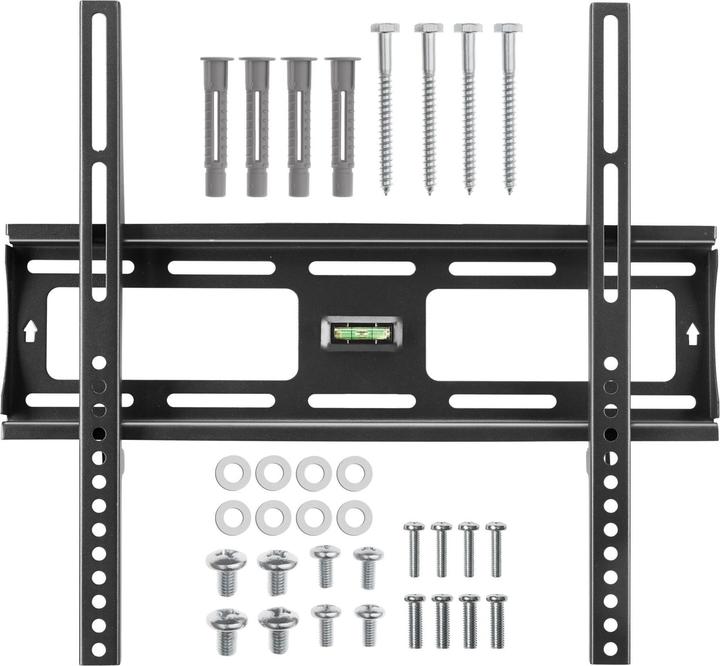 Image du produit tectake Support TV mural (Mur, 55", 90 kg)