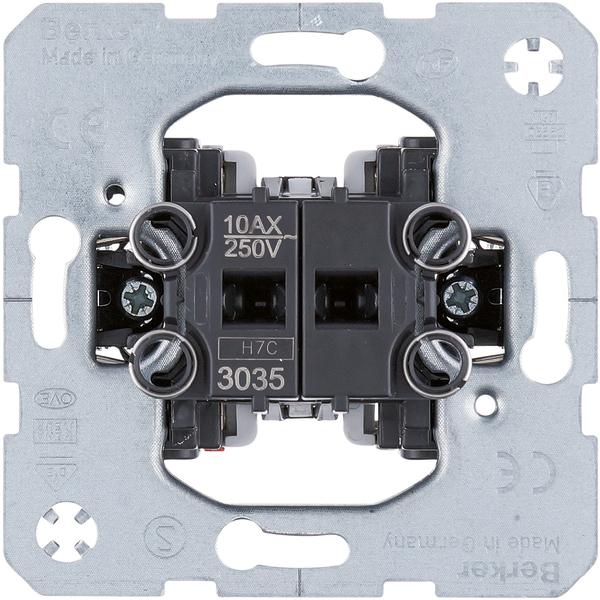 Actual product image Berker Rocker series switch