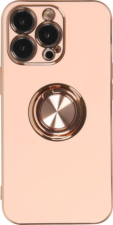 Produktbild PhoneLook Hülle Gummi Bronze mit Ring (Apple iPhone 13 Pro)