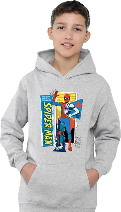 Produktbild Spiderman Friendly Neighborhood Kapuzenpullover Zum Überziehen (140, 146)