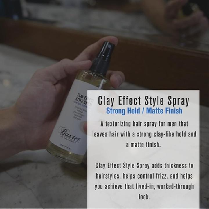 Image du produit Baxter of California Clay Effect Style Spray 4.0 Fl Oz (120 ml)