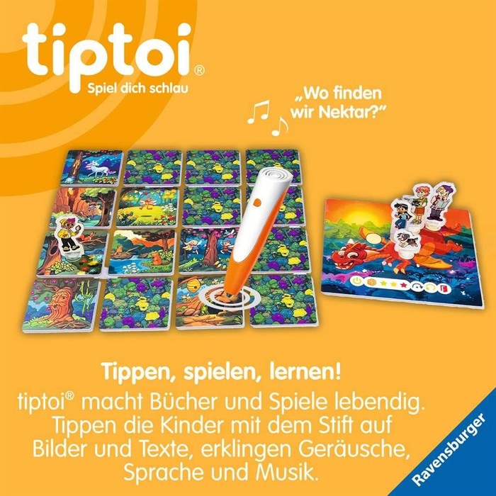 Actual product image Ravensburger Team Smart investigates - Mystery in the dragon forest (German)