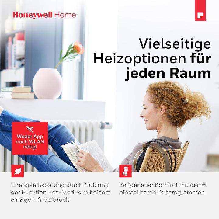 Actual product image Honeywell Home Intelligenter Heizkörperregler Rondostat HR27