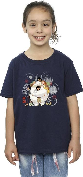Produktbild Disney Big Hero 6 Baymax Group Hug TShirt Mädchen (128)