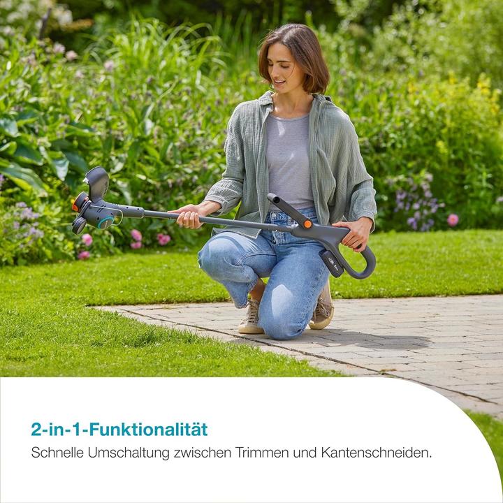 Immagine prodotto Gardena EasyTrim 25/18V P4A Ready-To-Use Set (Filo di taglio)
