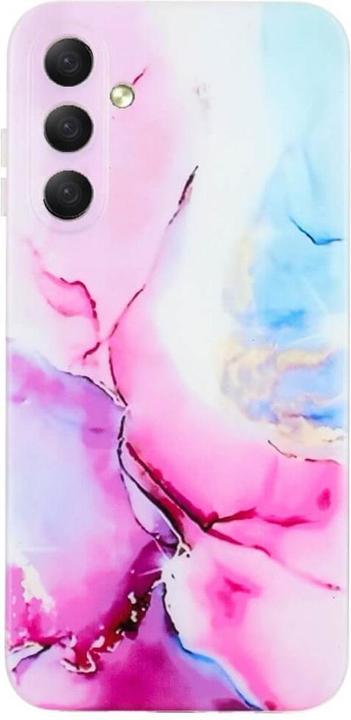 Actual product image Cover-Discount FE - Cover mobile phone case Marble (Samsung Galaxy S24 FE)
