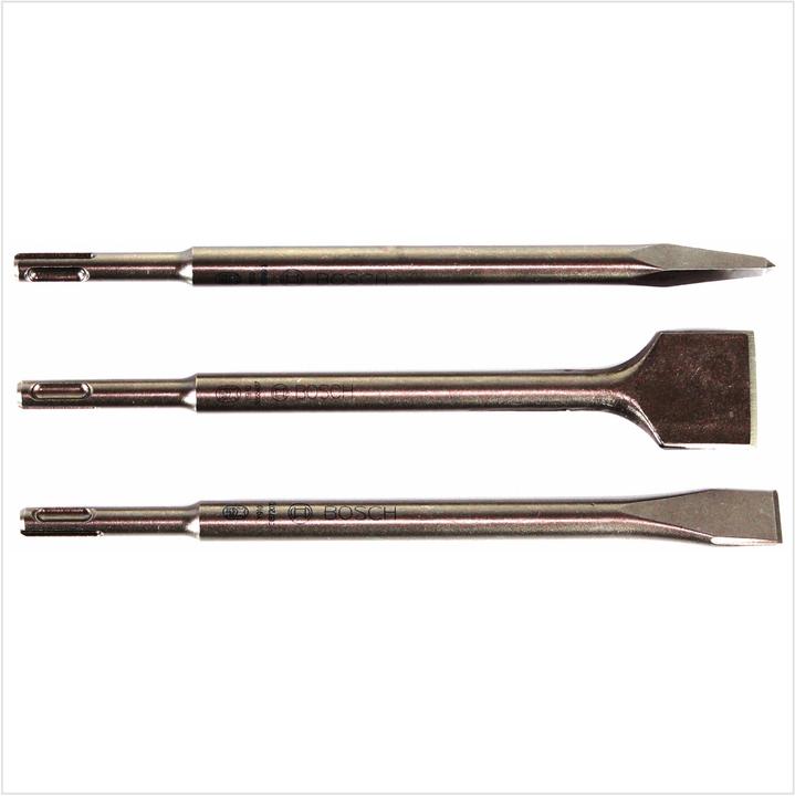 Produktbild Bosch Zubehör Meissel-Set SDS plus, 3-teilig (52 mm)