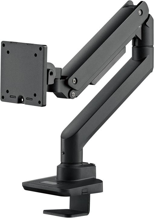 Actual product image Silverstone SST-ARM14B - Single LCD LED Monitor Arm with heavy-duty gas spring design, adjustable, 1 (Table, 49", 20 kg)