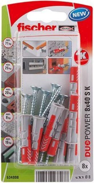 Actual product image Fischer Duopower (8 pcs.)