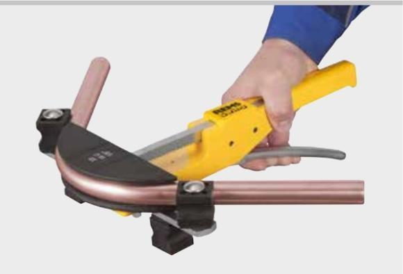 Productafbeelding Rems Swing Set 12-15-18-22 eenhandige pijpenbuiger (installatiegereedschap) - maatnauwkeurig buigen van (26 mm)