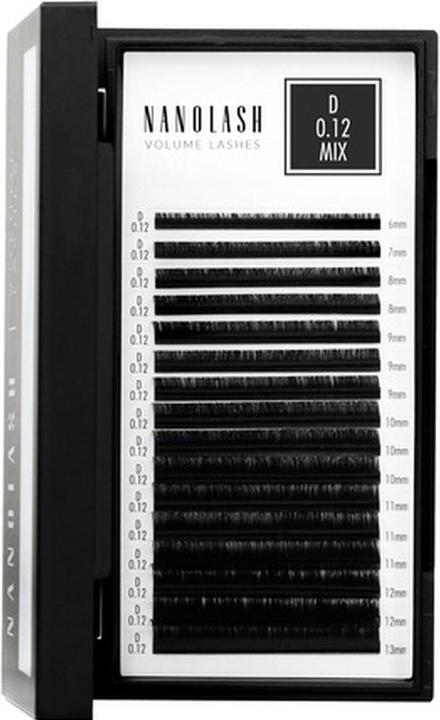 Actual product image Nanolash Volume Lashes False Lashes for Professional Eyelash Extensions Volume Eyelash Extensions 0. (Artificial eyelashes)