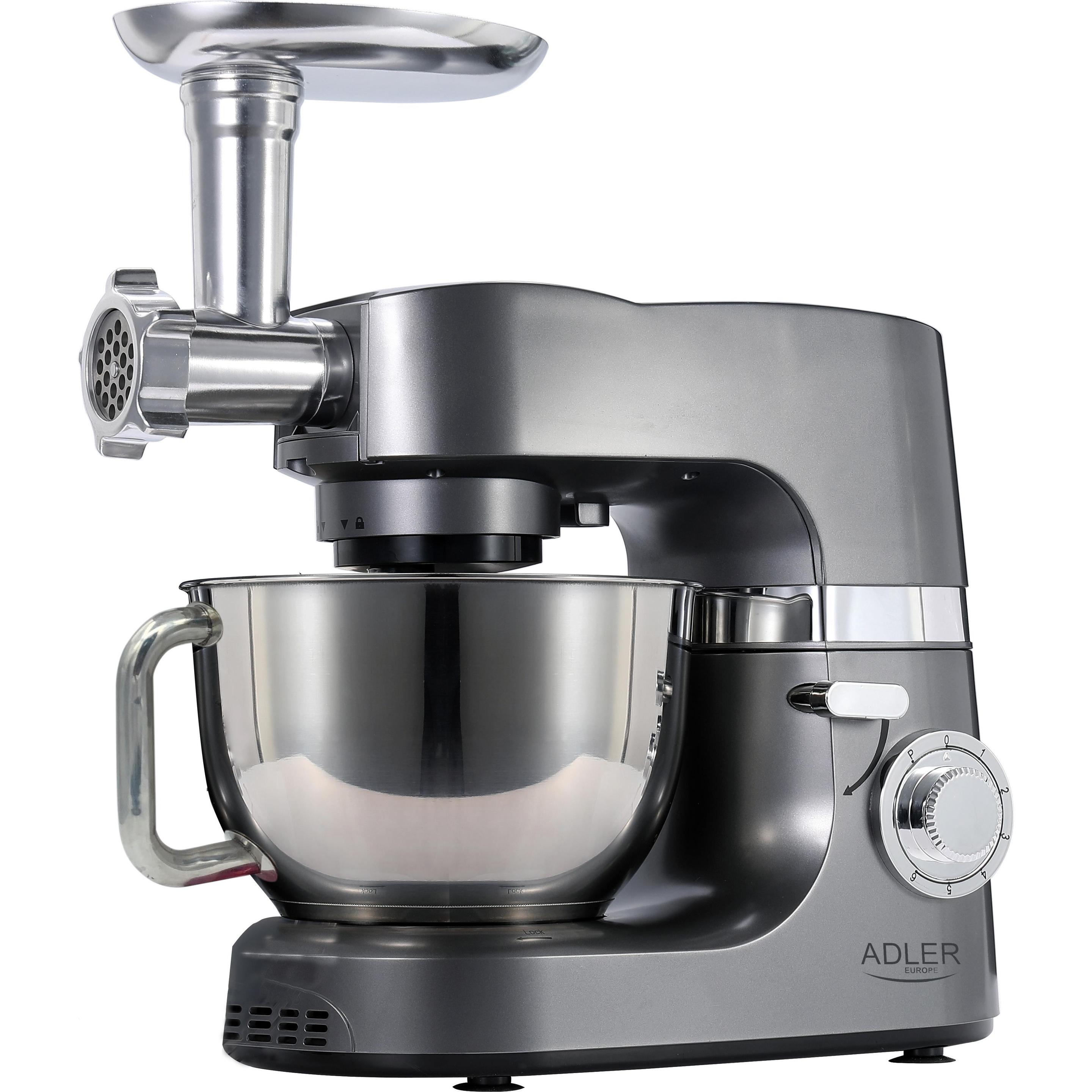 Adler AD 4221 food processor Stainless steel, Küchenmaschine, Silber