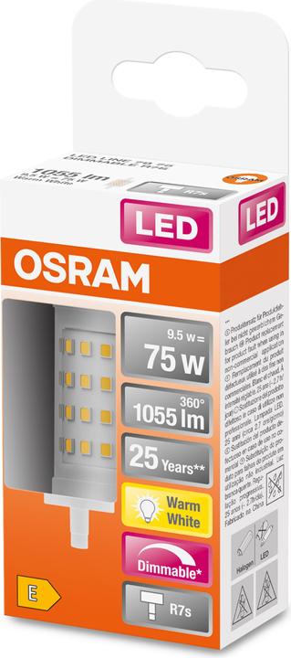 Immagine prodotto Osram Linea (R7, 9.50 W, 1055 lm, 1 x, E)