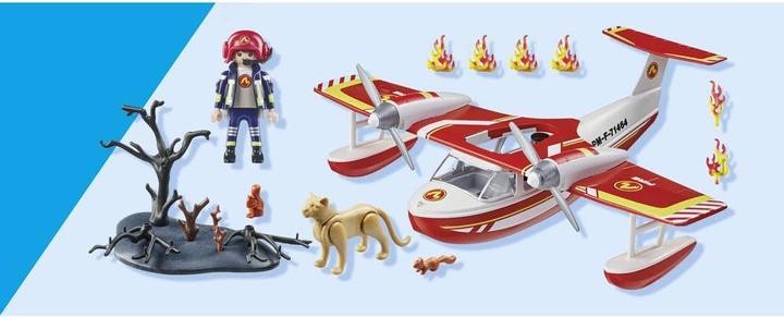 Immagine prodotto Playmobil Aereo antincendio con funzione di estinzione (71463)